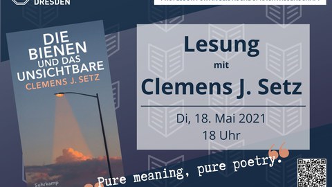 Lesung mit Clemens J. Setz