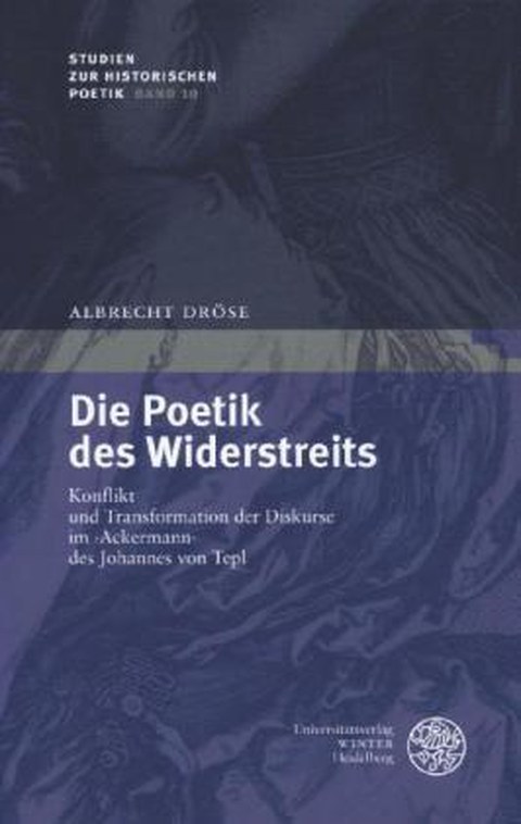 Buchcover: Die Poetik des Widerstreits