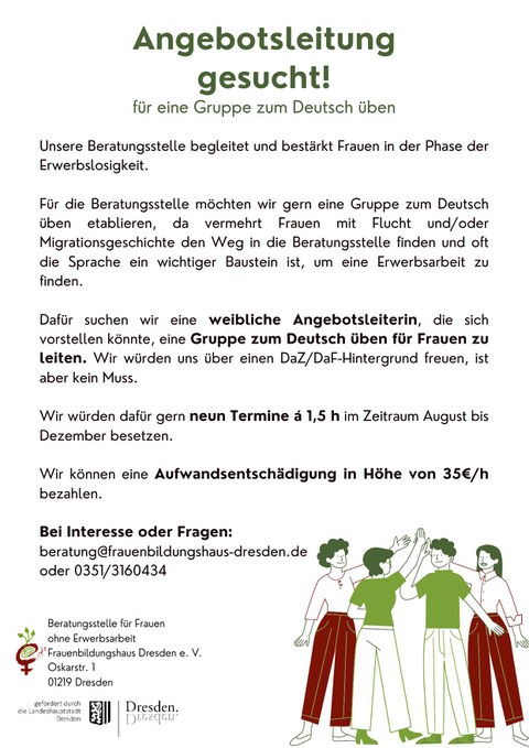 Flyer-Deutschkurs