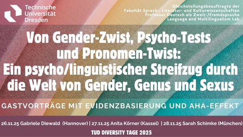 Titelbild Gastvorträge GenderGenusSexus