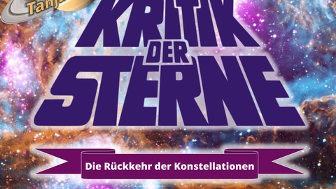 Plakat Vortrag Kritik der Sterne