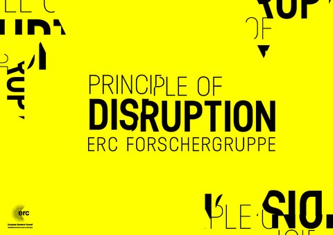 Logo der ERC-Forschergruppe "The Principle of Disruption"