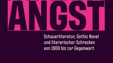 Buchcover - Jakob Baur, Lars Koch, Barbara Schaff (Hg.): Writing Angst. Schauerliteratur, Gothic Novel und literarischer Schrecken von 1800 bis zur Gegenwart", transcript 2026.