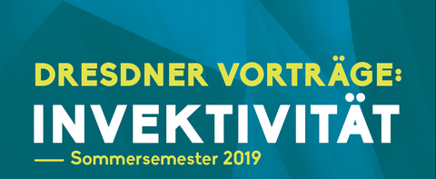 Logo Dresdner Voträge Invektivität Sommersemester 2019