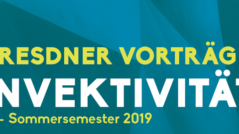 Logo Dresdner Voträge Invektivität Sommersemester 2019