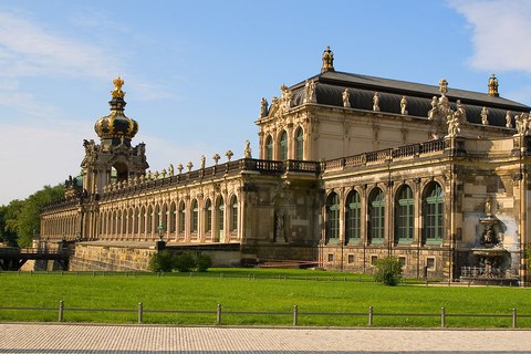 Dresdner Zwinger in der Nachmittagssonne