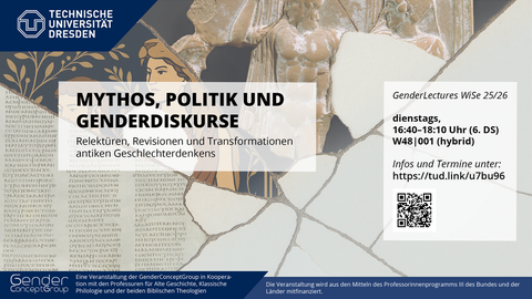 Plakat für die Gender Lectures im WiSe 25/26