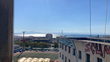 Blick vom Wohnheim