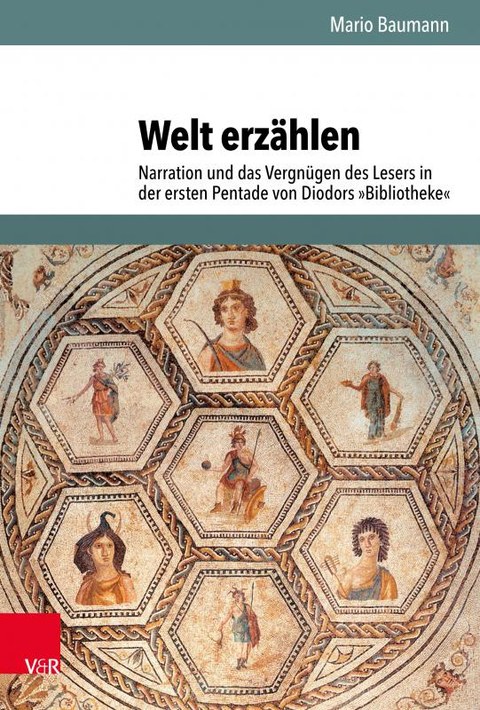 Buchcover mit abgebildetem Mosaik