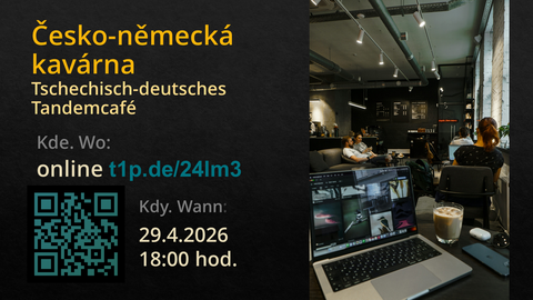 Tschechisch-deutsches Onlinecafé Einladung