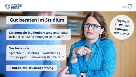 Informationen zur zentralen Studienberatung.