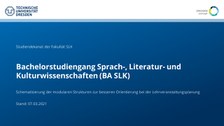 Studiengangsaufbau