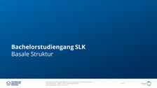 Studiengangsaufbau