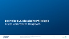 Studiengangsaufbau
