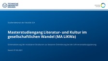 Studiengangsaufbau