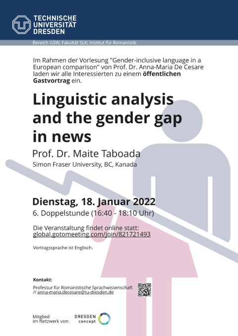 Plakat zum Vortrag