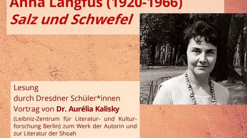 Poster on the occasion of the Franco-German Day “Germany-France: Together Against Anti-Semitism and Racism” on January 21, 2020, at the Goethe-Institut Dresden.