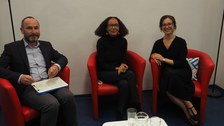 Foto 94 anlässlich der Lesung "Sanfte Debakel" – Lesung & Diskussion mit Yanick Lahens (Haiti) am 07.10.2021 im Institut français Dresden.