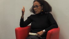 Foto 14 anlässlich der Lesung "Sanfte Debakel" – Lesung & Diskussion mit Yanick Lahens (Haiti) am 07.10.2021 im Institut français Dresden.