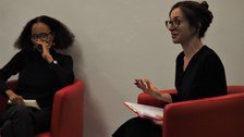 Foto 16 anlässlich der Lesung "Sanfte Debakel" – Lesung & Diskussion mit Yanick Lahens (Haiti) am 07.10.2021 im Institut français Dresden.