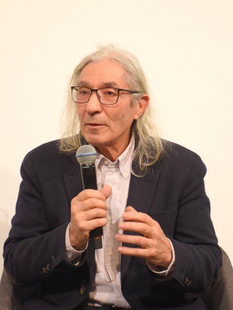 Foto 13 anlässlich von Lesung und Gespräch mit Boualem Sansal „Abraham oder Der fünfte Bund“ am 08.12.2022 in der Zentralbibliothek der Städtischen Bibliotheken Dresden. 