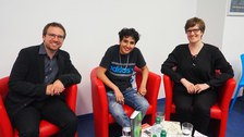 Foto 36 anlässlich von Lesung und Gespräch mit Fatima Daas / Buchvorstellung „Die jüngste Tochter“ am 08.05.2022 im Institut français Dresden.