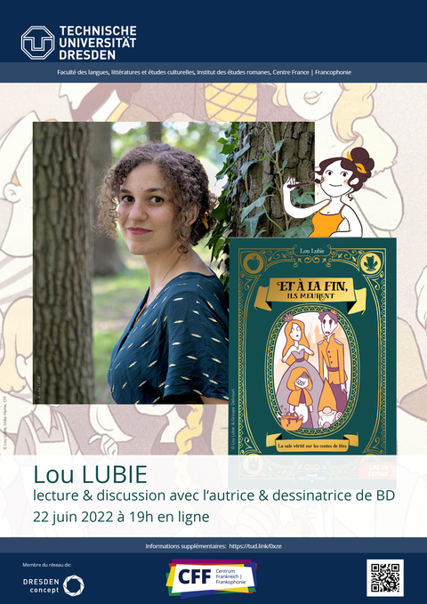 Plakat der Lesung mit Lou Libie