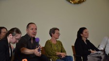 Foto 13 anlässlich der Internationalen Podiumsdiskussion "Kolonialgeschichte erinnern: regional, europäisch, global" am 17. Juni 2024 im Stadtmuseum Dresden.