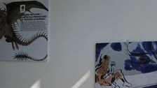 Photo 2 on the occasion of the exhibition “Le cinéma d'animation - la French touch,” held as part of French Film Week from May 16 to June 6, 2024, at the Institute of Art and Music at TU Dresden.