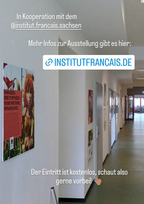 Photo 4 on the occasion of the exhibition “Le cinéma d'animation - la French touch,” held as part of French Film Week from May 16 to June 6, 2024, at the Institute of Art and Music at TU Dresden.