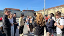 Foto 45 während des Besuchs einer Delegation der Universität Straßburg (Frankreich) vom 25. bis 31. Mai 2025 in der Stadt Dresden.