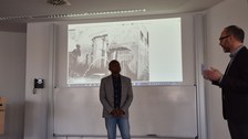 Foto während des Fotografie-Workshops mit Baudoin Mouanda am 2. April 2025