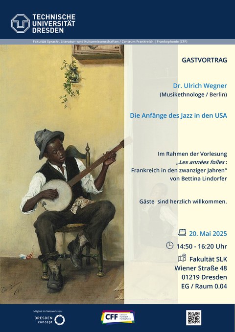 Affiche Conférence Dr. Ulrich Wegner 20 mai 2025 