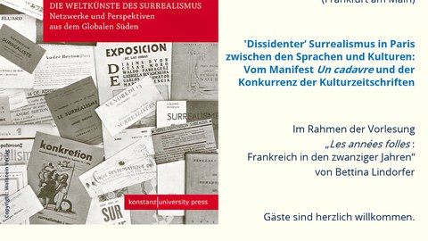 Plakat Gastvortrag PD Dr. Andrea Gremels am 24. Juni 2025