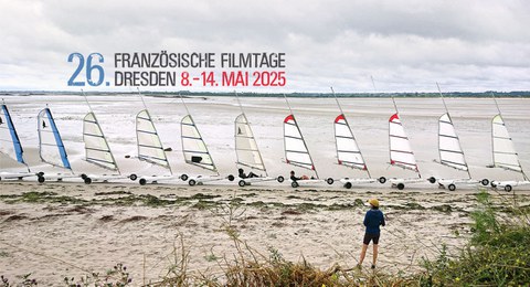 Cover of the program of the 26th French Film Festival at the Programmkino Ost Dresden 2025