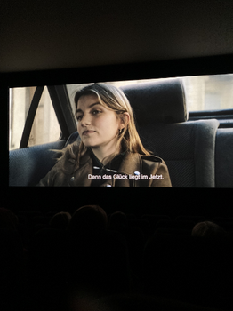 Photo on the occasion of the event "Film Surprise - Student Jury Surprise Film" on the occasion of the 26th French Film Days at the Programmkino Ost on May 13, 2025