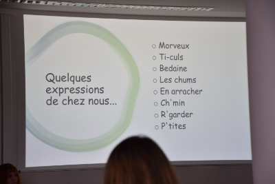 Foto anlässlich des Workshops "Québecer CÉGEP-Studierende zu Gast" am 22. Mai 2025