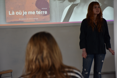 Foto anlässlich des Workshops "Québecer CÉGEP-Studierende zu Gast" am 22. Mai 2025