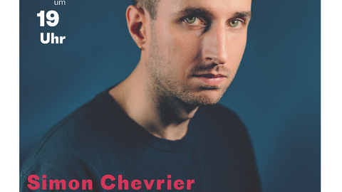 Plakat Lesung Simon Chevrier "Foto auf Anfrage" am 18.03.2026 im Institut français Dresden