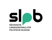 Logo of the Saxon State Agency for Political Education, https://www.slpb.de/
