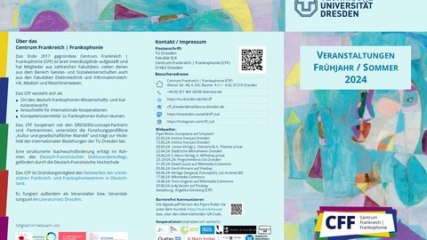 CFF-Programm Frühjahr / Sommer 2024, Seite 1