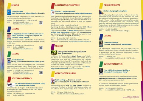CFF Program flyer Fall/Winter 2021/22, page 2