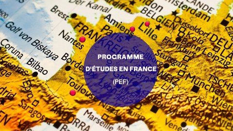 Header Programme d'Études en France | Austauschprogramm für Frankreich (PEF)