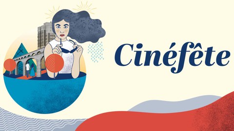 Logo der Cinéfête - Das französische Schulfilmfestival im Programmkino Ost Dresden