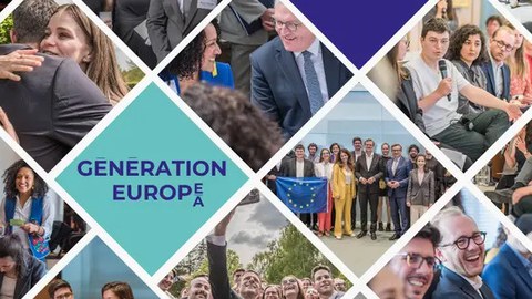 Profilbild des Programms Generation Europa. Deutsch-Französische Nachwuchskräfte – Jahrgang 2025 –