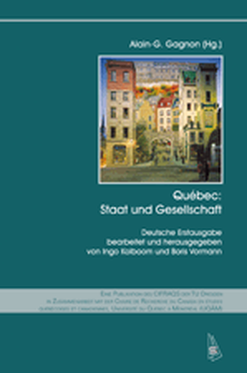 Cover des Buches von Alain-G. Gagnon: Québec: Staat und Gesellschaft