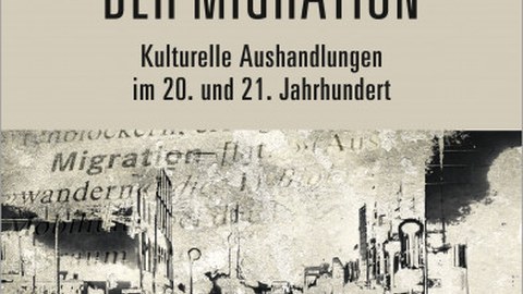 Cover des Buches von Roswitha Böhm / Elisabeth Tiller (Hg.): Die mediale Umwelt der Migration. Kulturelle Aushandlungen im 20. und 21. Jahrhundert, Bielefeld: transcript 2022.