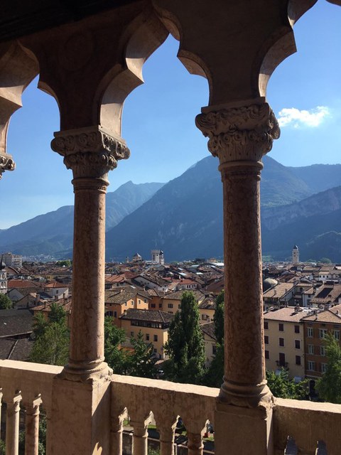 Blick auf Trento