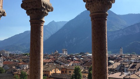 Blick auf Trento