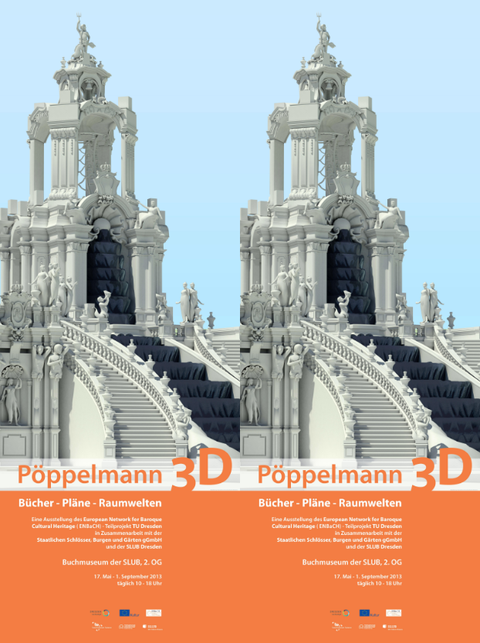 Ausstellungsplakat Pöppelmann 3D